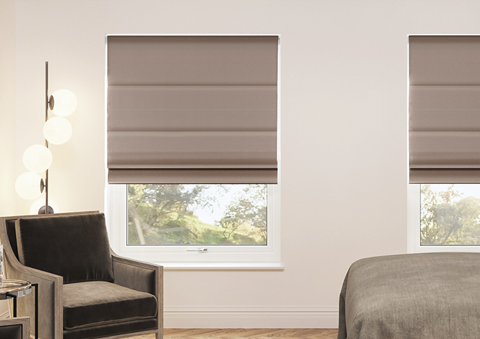 Lyra, Cedar - Roman Blind - Image 3